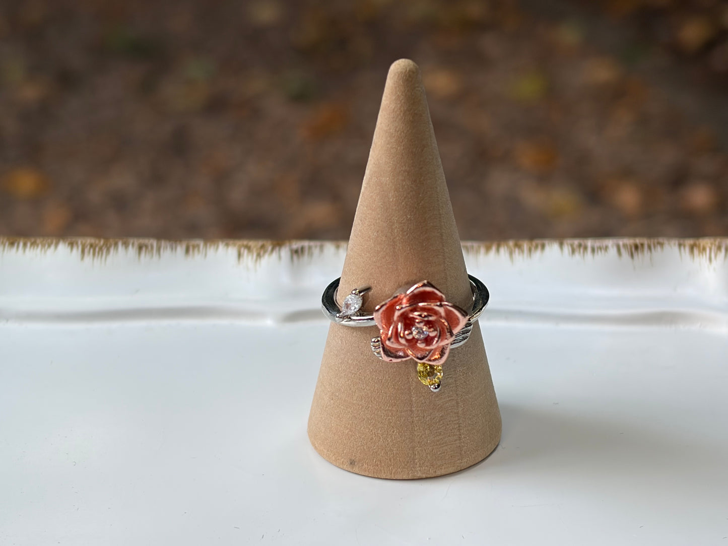 Bague ROSE anti stress