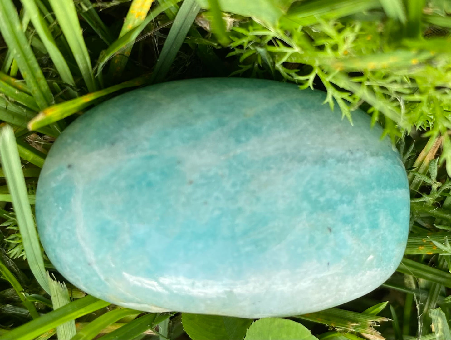 Bijoux Sergent - pierre roulée amazonite