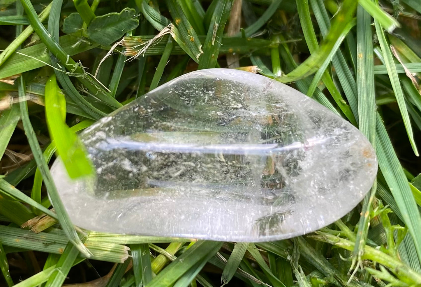 Bijoux Sergent - pierre roulée cristal de roche