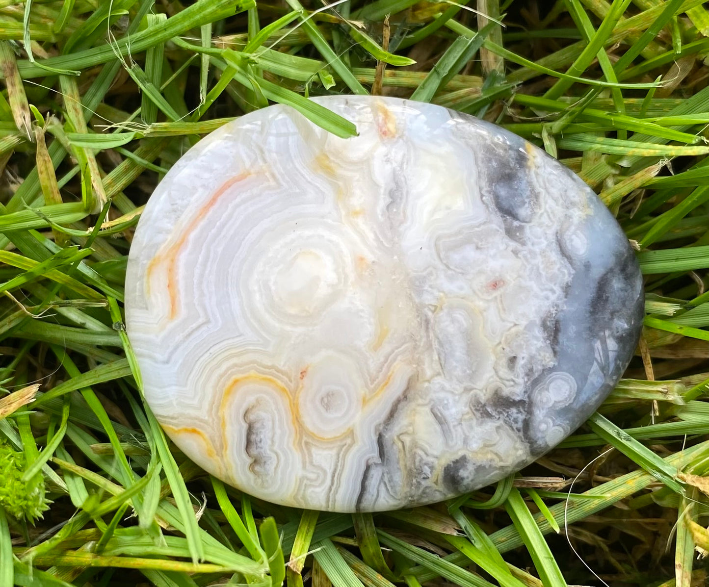 Bijoux Sergent - galet agate crazy lace