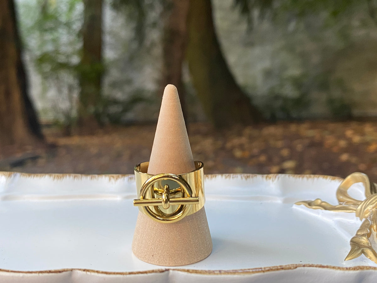 Bague DINA doré et argenté