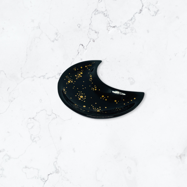 Bijoux Sergent - coupelle à bijoux lune noire