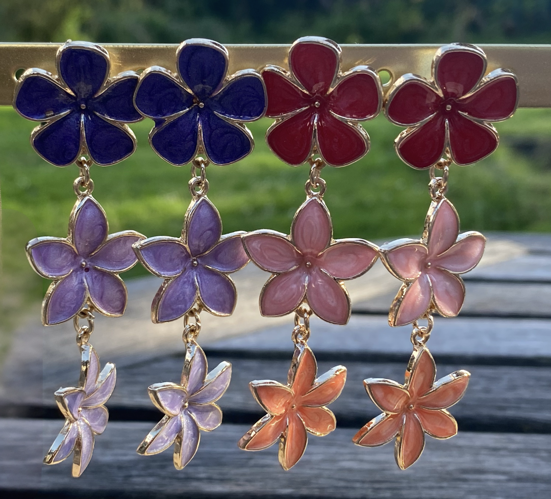 Boucles d'oreilles FLOWER