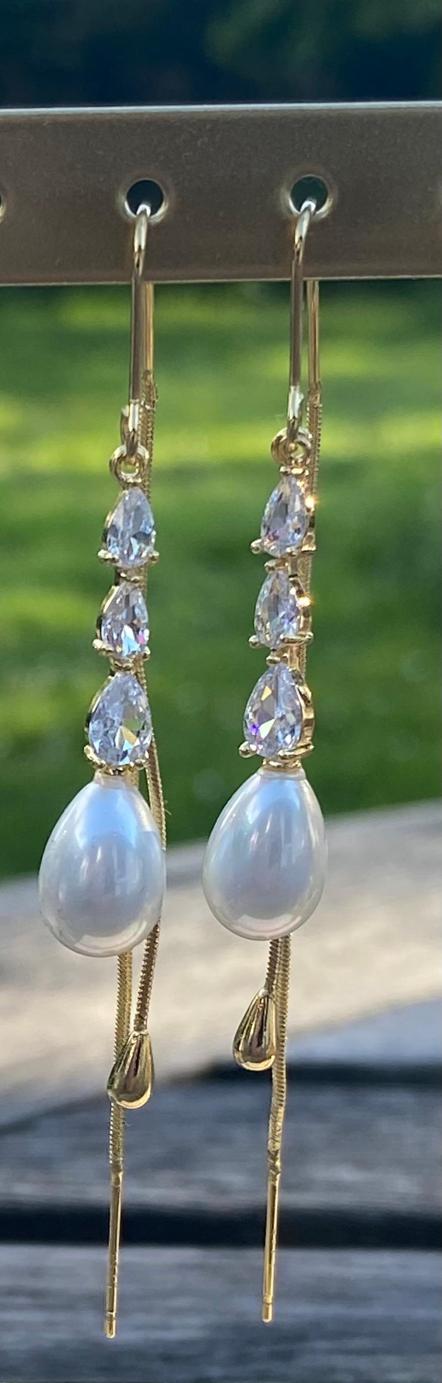 Boucles d'oreilles PERLE